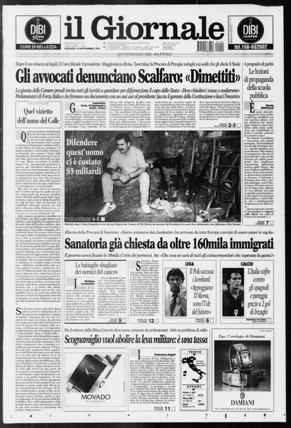 Il giornale : quotidiano del mattino